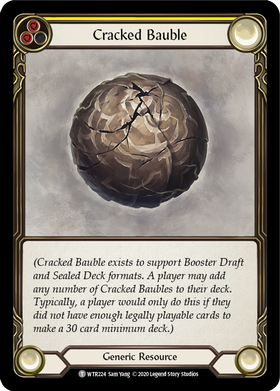 Cracked Bauble [WTR224] Unlimited Normal - Duel Kingdom