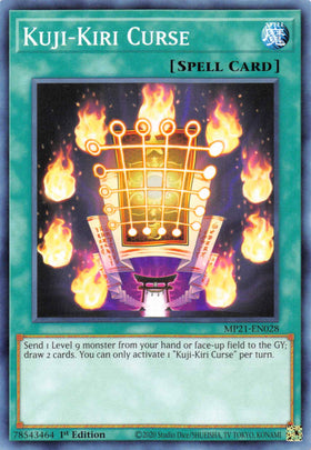 Kuji-Kiri Curse [MP21-EN028] Common - Duel Kingdom