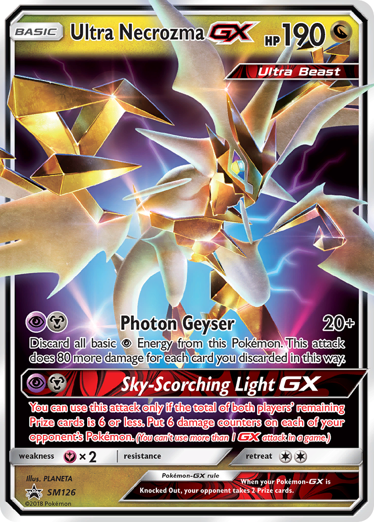 Ultra Necrozma GX (SM126) [Sun & Moon: Black Star Promos] - Duel Kingdom