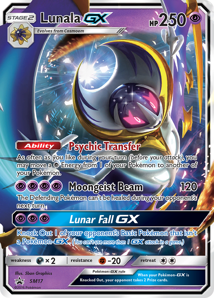 Lunala GX (SM17) [Sun & Moon: Black Star Promos] - Duel Kingdom