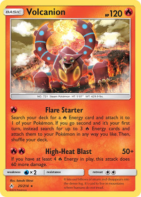 Volcanion - 25/214 [025/214] [Deck Exclusives]