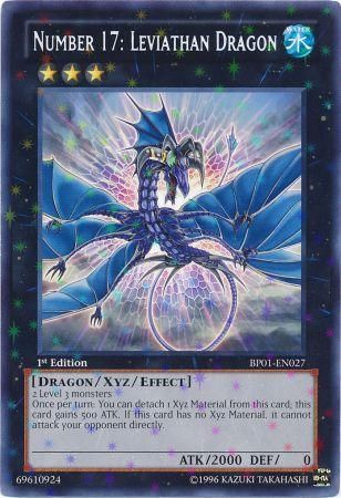 Number 17: Leviathan Dragon [BP01-EN027] Starfoil Rare - Duel Kingdom