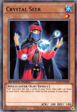 Crystal Seer [SGX1-ENF09] Common - Duel Kingdom