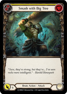 Smash with Big Tree (Yellow) [U-MON227] Unlimited Normal - Duel Kingdom