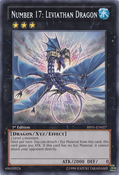 Number 17: Leviathan Dragon [BP01-EN027] Rare - Duel Kingdom