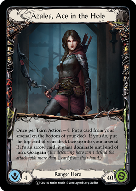 Azalea, Ace in the Hole [CRU119] Unlimited Normal - Duel Kingdom