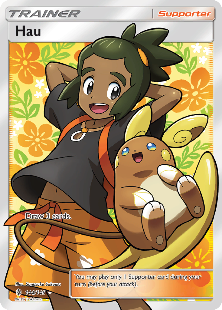 Hau (144/145) [Sun & Moon: Guardians Rising] - Duel Kingdom