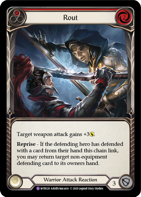 Rout [WTR120] Unlimited Rainbow Foil - Duel Kingdom