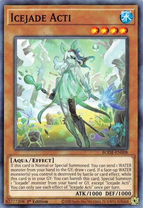 Icejade Acti [BODE-EN008] Common - Duel Kingdom