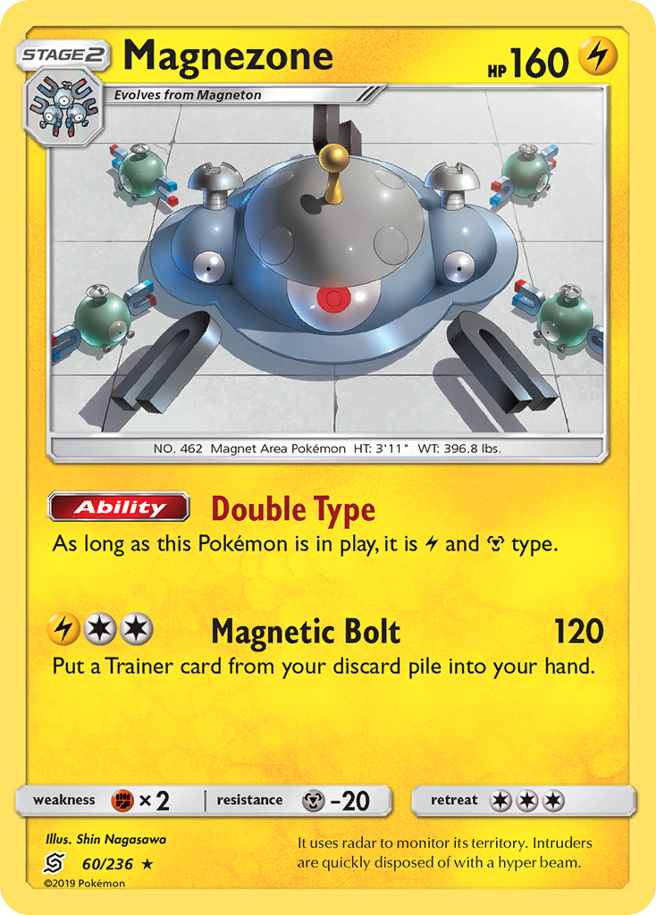 Magnezone (60/236) [Sun & Moon: Unified Minds] - Duel Kingdom