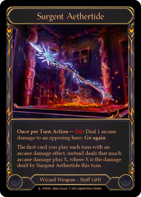 Surgent Aethertide (Marvel) [DYN192] [Dynasty] Cold Foil
