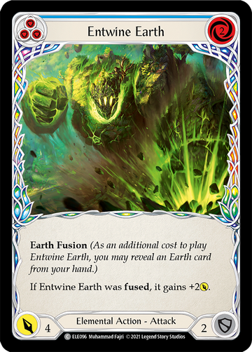 Entwine Earth (Blue) [ELE096] 1st Edition Normal - Duel Kingdom