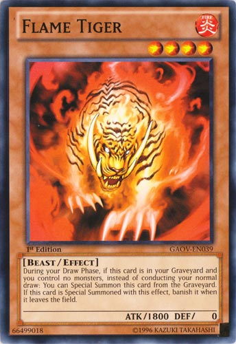 Flame Tiger [GAOV-EN039] Common - Duel Kingdom