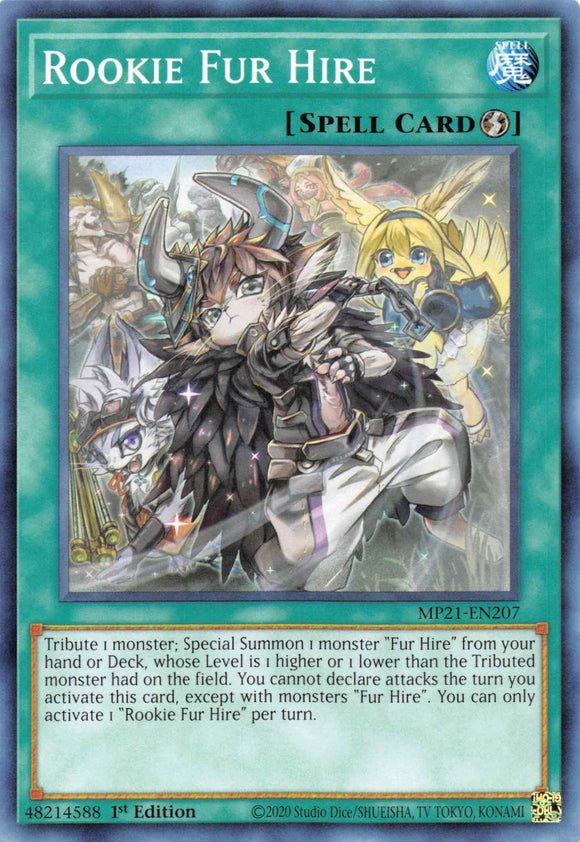 Rookie Fur Hire [MP21-EN207] Common - Duel Kingdom