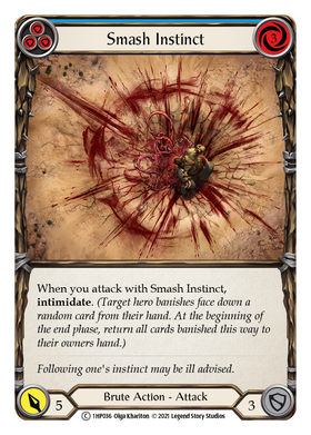 Smash Instinct (Blue) [1HP036]