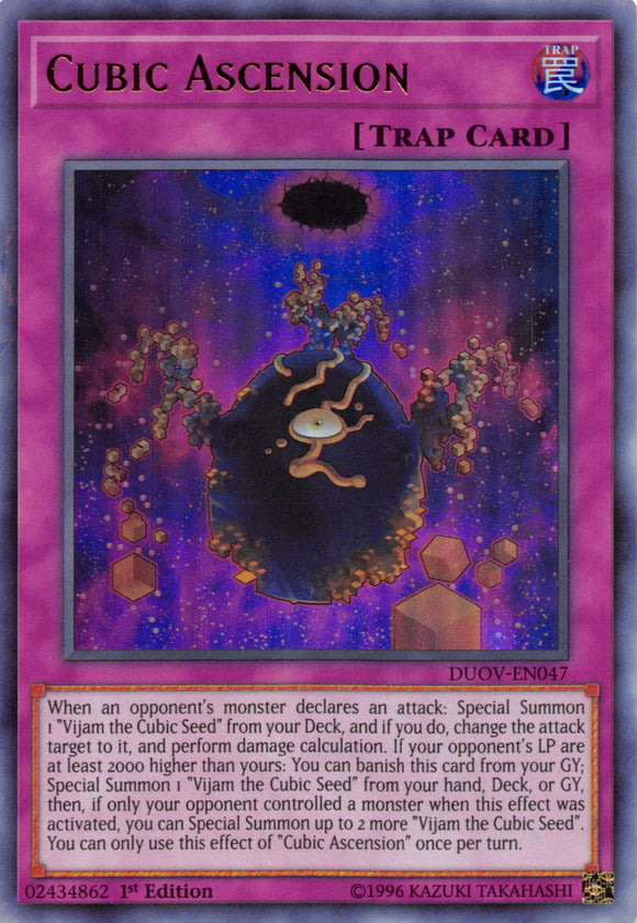 Cubic Ascension [DUOV-EN047] Ultra Rare