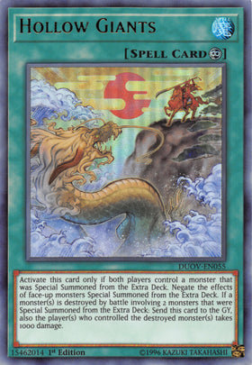 Hollow Giants [DUOV-EN055] Ultra Rare