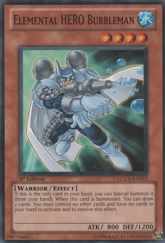 Elemental HERO Bubbleman [LCGX-EN012] Common - Duel Kingdom