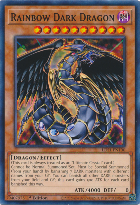 Rainbow Dark Dragon [LDS1-EN100] Common - Duel Kingdom