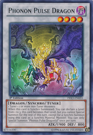 Phonon Pulse Dragon [PRIO-EN055] Rare - Duel Kingdom