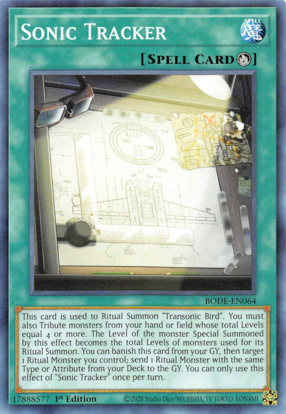 Sonic Tracker [BODE-EN064] Common - Duel Kingdom