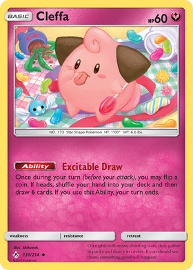 Cleffa (131/214) [Sun & Moon: Unbroken Bonds] - Duel Kingdom