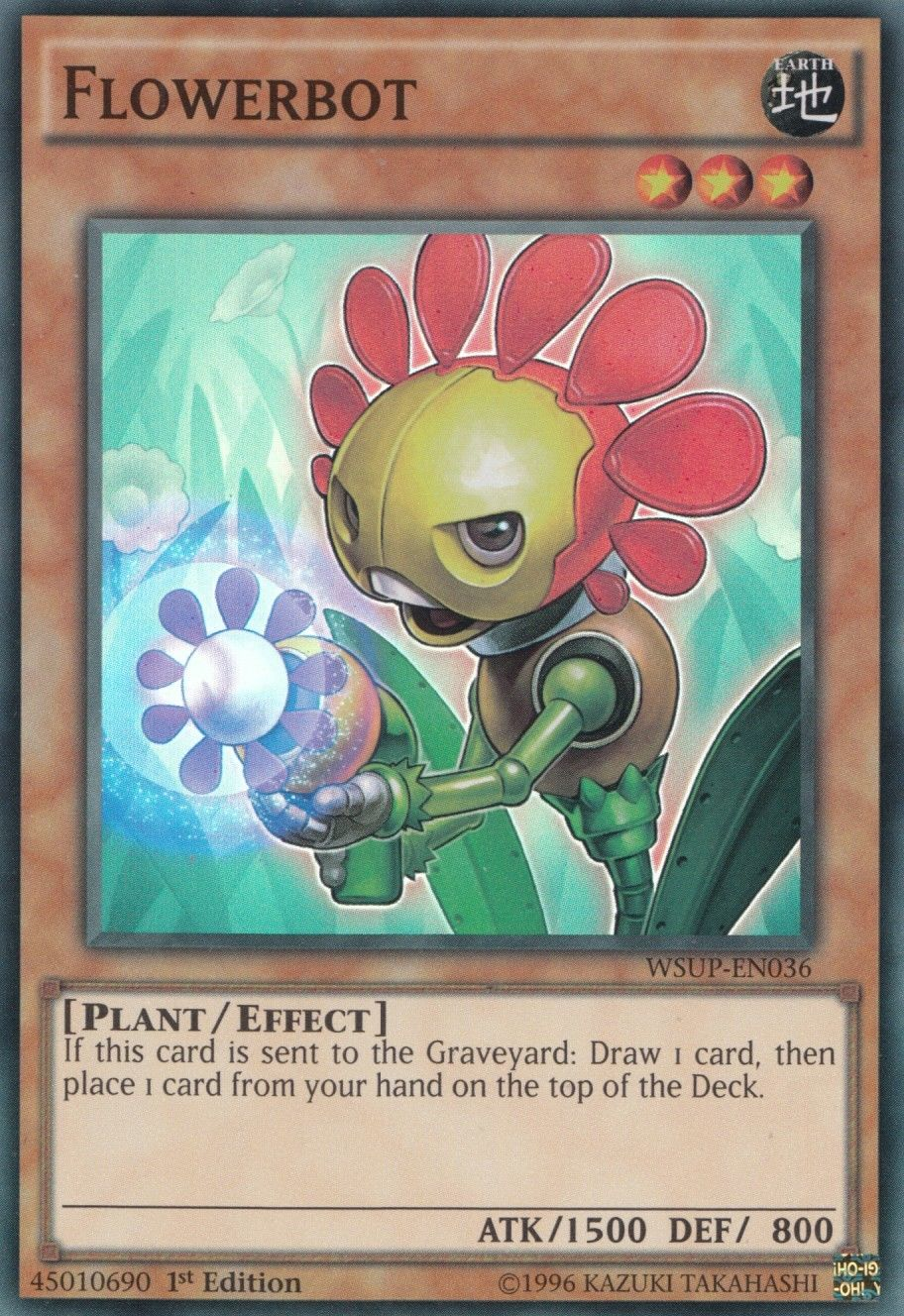 Flowerbot [WSUP-EN036] Super Rare - Duel Kingdom