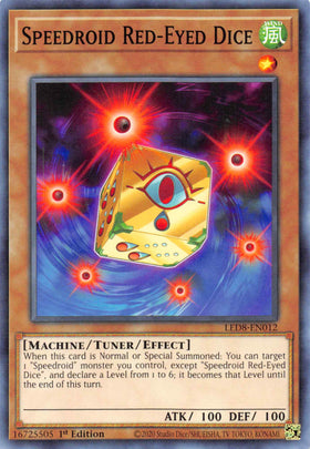 Speedroid Red-Eyed Dice [LED8-EN012] Common - Duel Kingdom