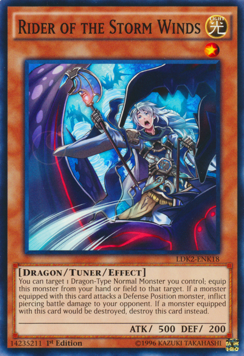 Rider of the Storm Winds [LDK2-ENK18] Common - Duel Kingdom