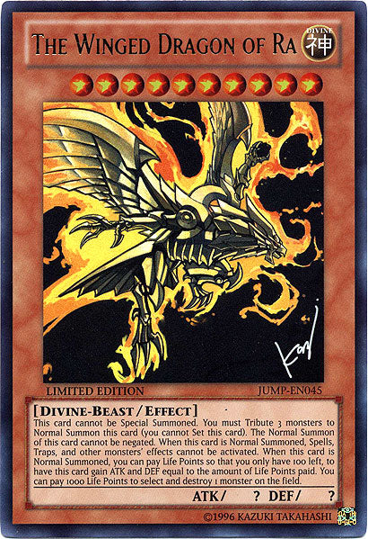 The Winged Dragon of Ra [JUMP-EN045] Ultra Rare - Duel Kingdom