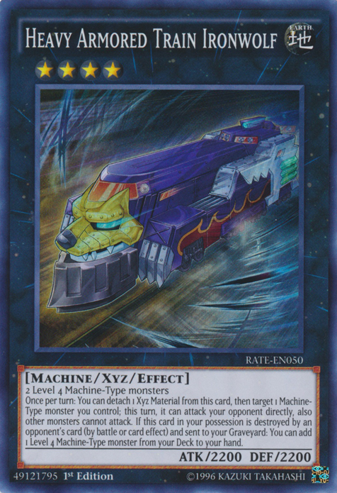 Heavy Armored Train Ironwolf [RATE-EN050] Super Rare - Duel Kingdom