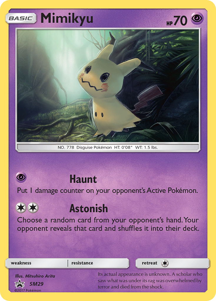 Mimikyu (SM29) [Sun & Moon: Black Star Promos] - Duel Kingdom