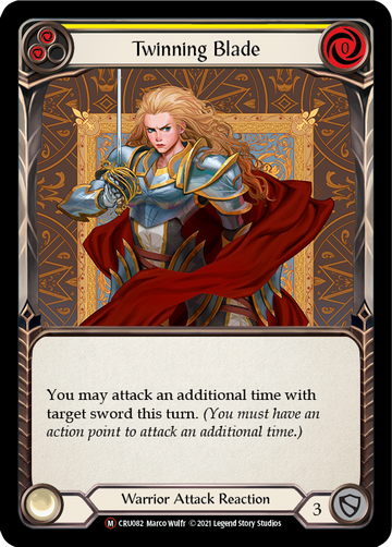 Twinning Blade [CRU082] Unlimited Normal - Duel Kingdom