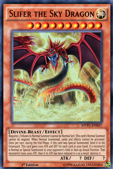 Slifer the Sky Dragon [MVP1-EN057] Ultra Rare - Duel Kingdom