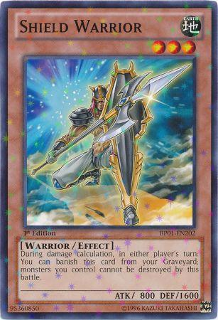 Shield Warrior [BP01-EN202] Starfoil Rare - Duel Kingdom