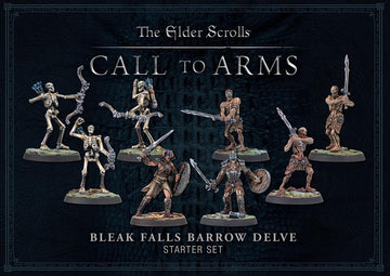 Elder Scrolls: A Call to Arms - Bleak Falls Barrow Hard Plastic Delve Set - Duel Kingdom