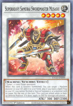 Superheavy Samurai Swordmaster Musashi [ETCO-EN099] Common