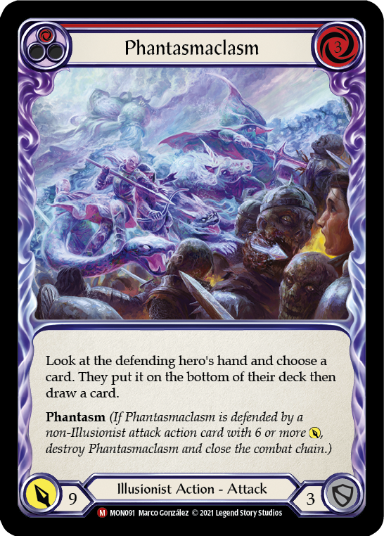 Phantasmaclasm (Rainbow Foil) [MON091-RF] 1st Edition Rainbow Foil - Duel Kingdom