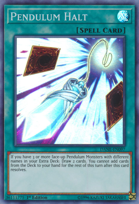 Pendulum Halt [DANE-EN097] Super Rare - Duel Kingdom