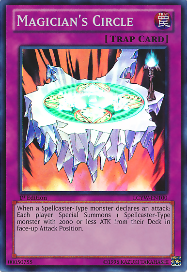 Magician's Circle [LCYW-EN100] Super Rare - Duel Kingdom