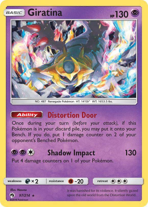 Giratina [97/214] [SM - Lost Thunder] Holofoil