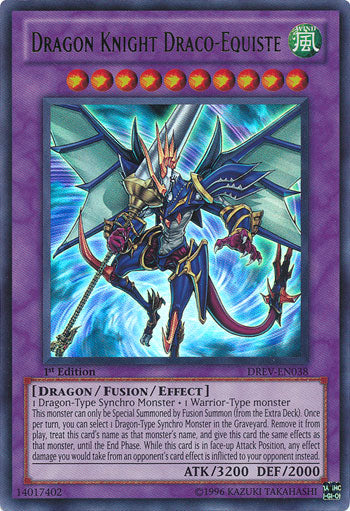 Dragon Knight Draco-Equiste [DREV-EN038] Ultra Rare - Duel Kingdom