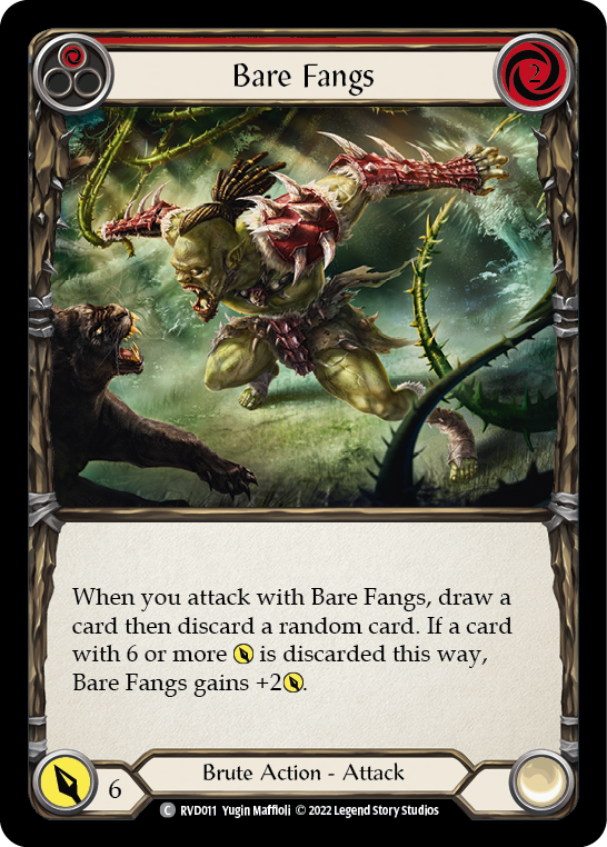 Bare Fangs [RVD011] (Classic Battles: Rhinar vs Dorinthea)