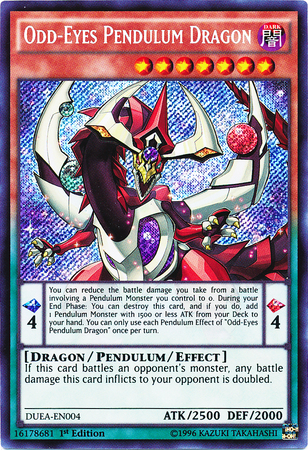 Odd-Eyes Pendulum Dragon [DUEA-EN004] Secret Rare - Duel Kingdom