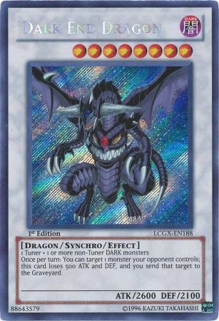 Dark End Dragon [LCGX-EN188] Secret Rare - Duel Kingdom