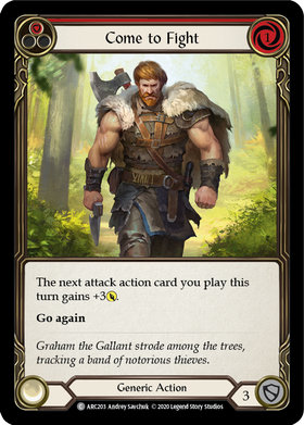 Come to Fight (Red) [ARC203] Unlimited Normal - Duel Kingdom