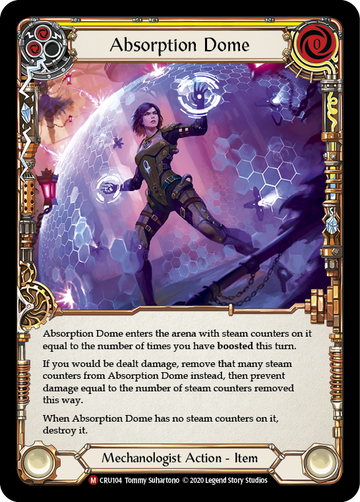 Absorption Dome [CRU104] 1st Edition Normal - Duel Kingdom