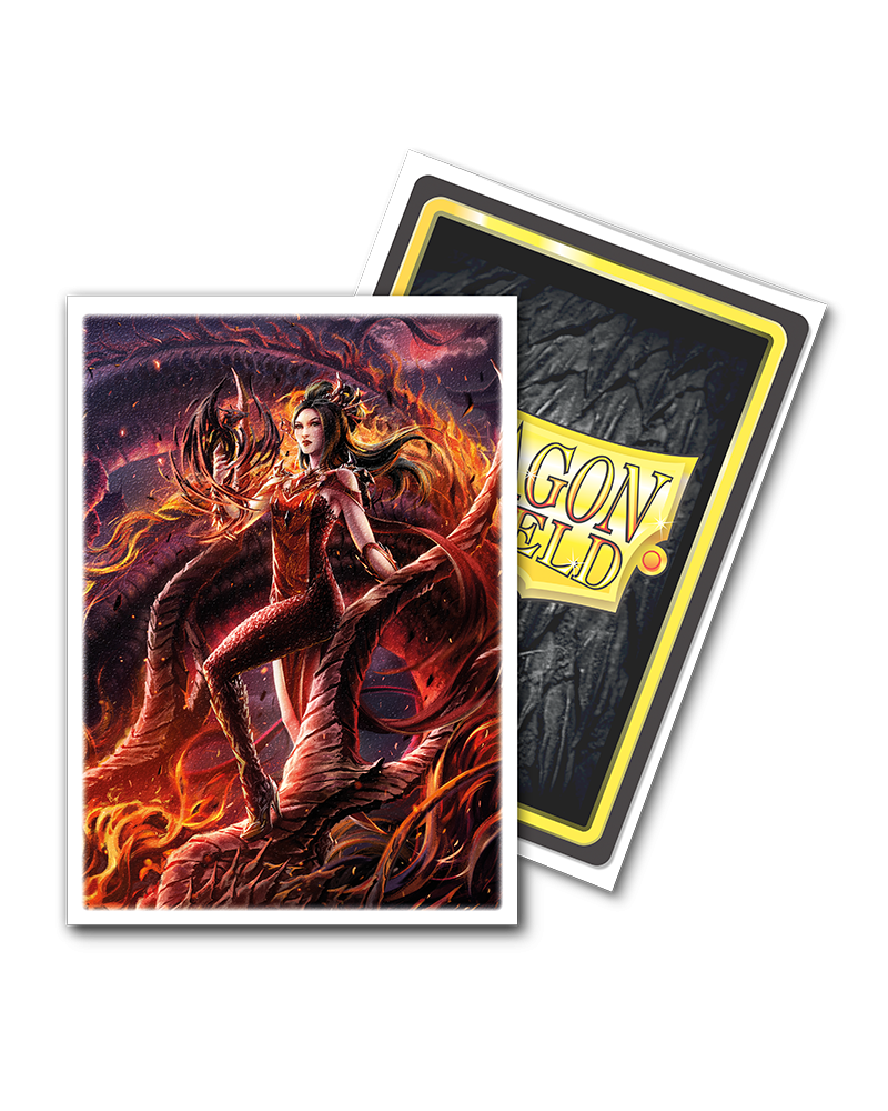 100ct Matte Art Dragon Shield Sleeves - Dromai