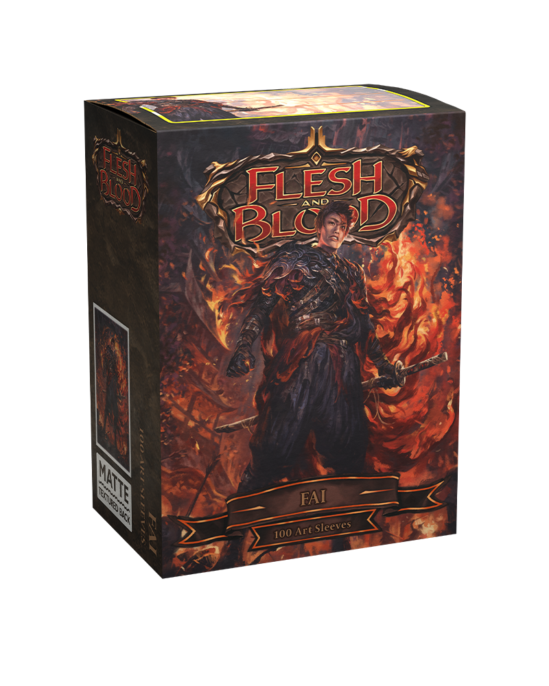 100ct Matte Art Dragon Shield Sleeves - Fai