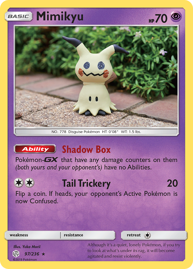 Mimikyu (97/236) [Sun & Moon: Cosmic Eclipse] - Duel Kingdom